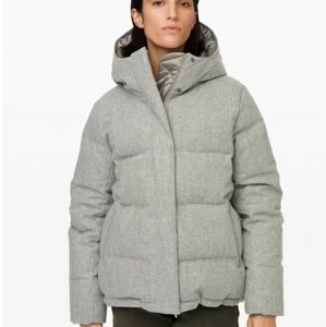 LULULEMON wonder puff down wool puffer